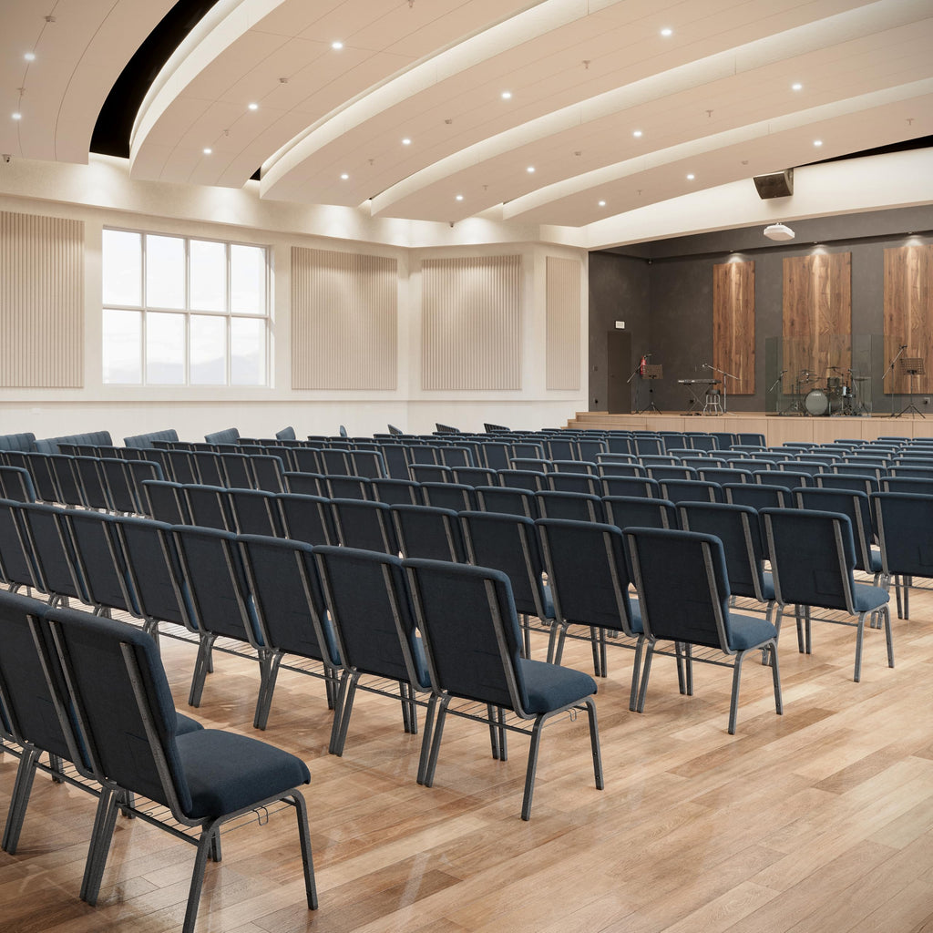 Navy 21 in Wide Church Chair F5168