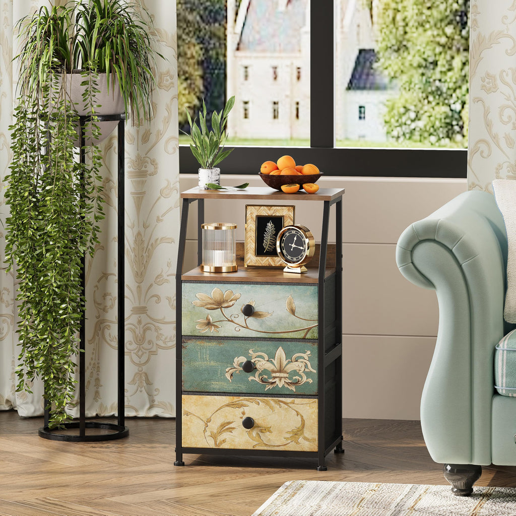 Fabric Drawers Dresser Storage Tower H6672