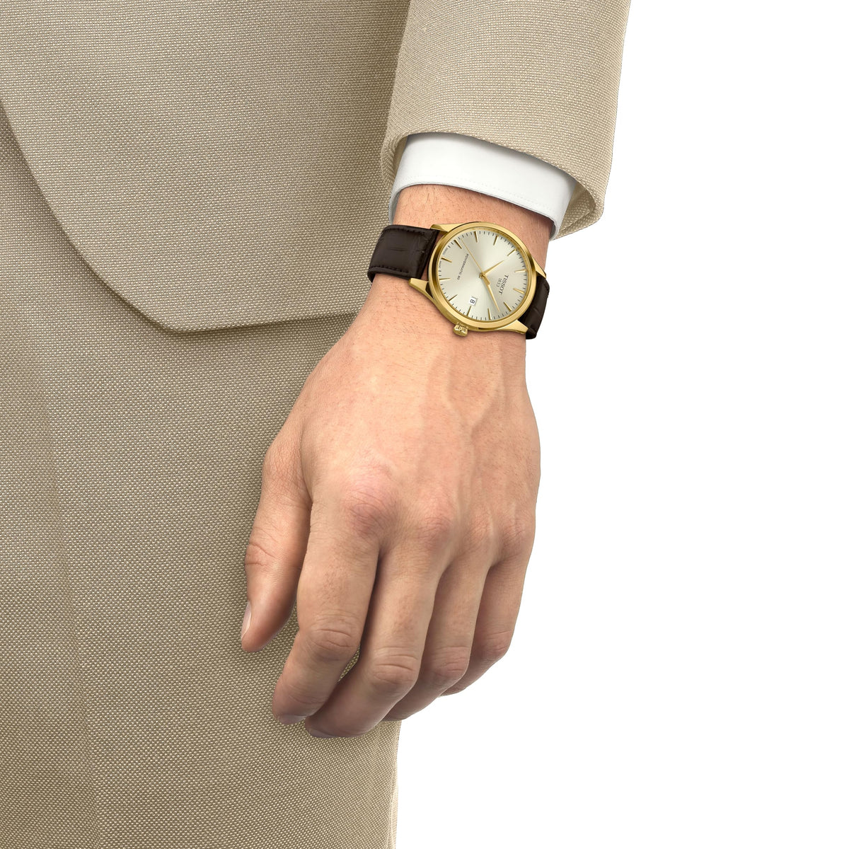 40mm Ivory Dial Swiss Automatic Watch F40569